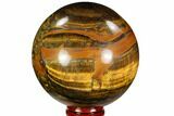 Polished Tiger's Eye Sphere #107312-1